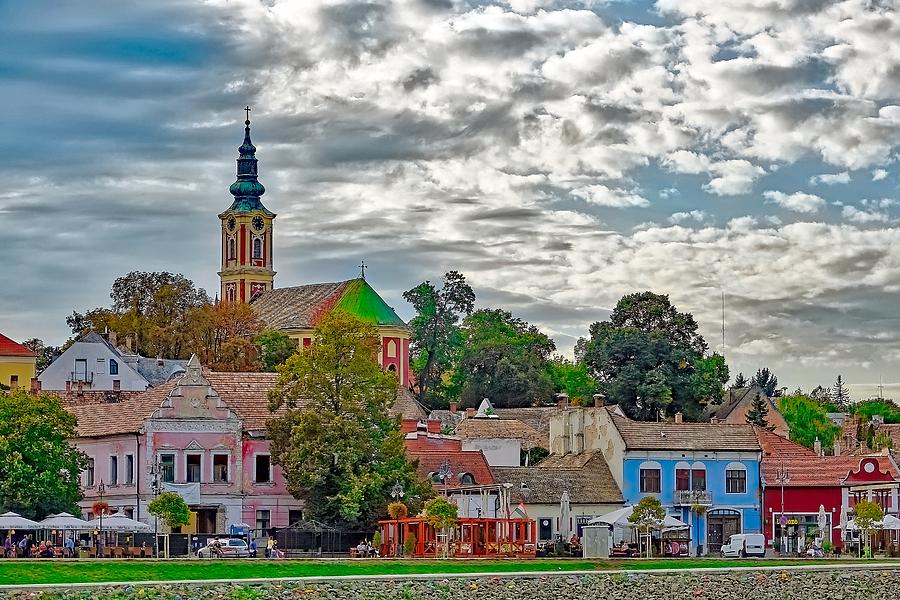 Szentendre, Hungary As Seen From The Danube River Photograph by Rick Rosenshein