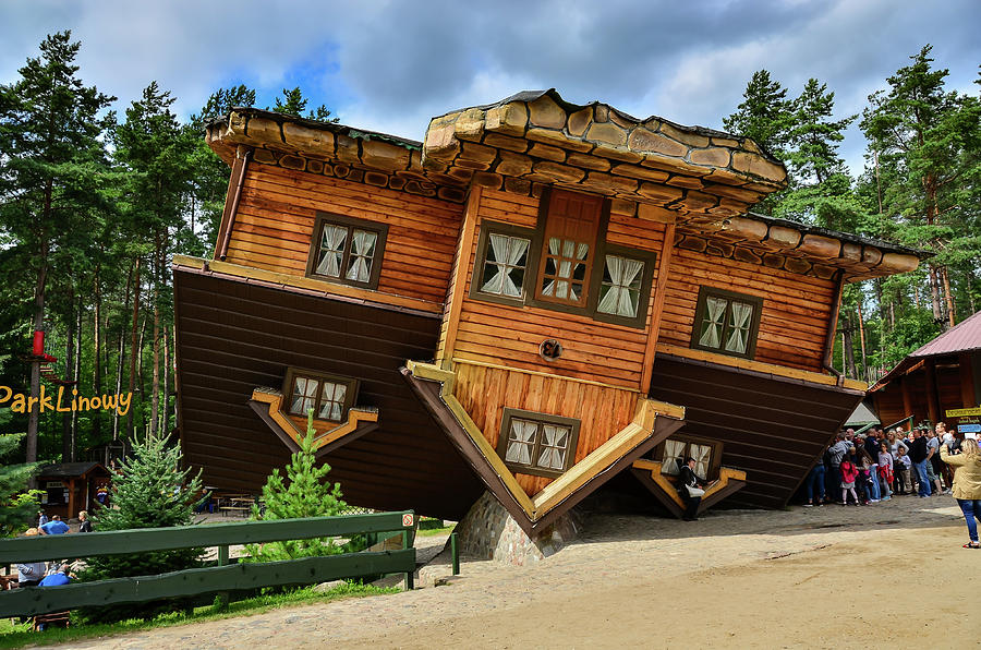 Szymbark House on Roof Photograph by Robert Chlopas - Fine Art America