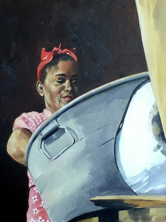 Wash Day Painting by Chris Gholson