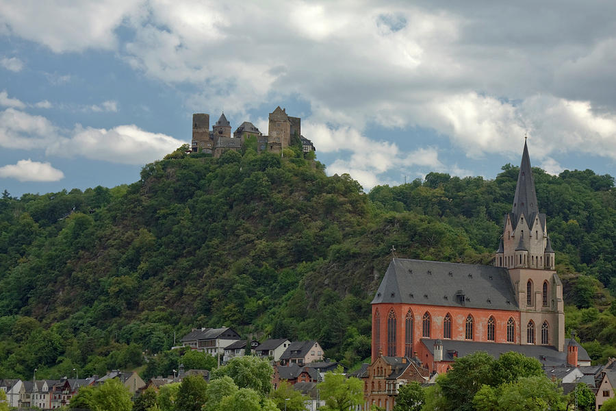 Schonburg Castle Oberwesel Photograph by Sally Weigand