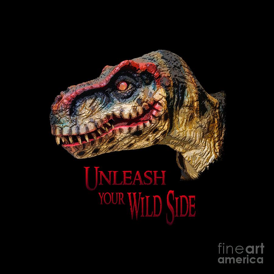 T-rex Dinosaur - Unleash Your Wild Side Digital Art