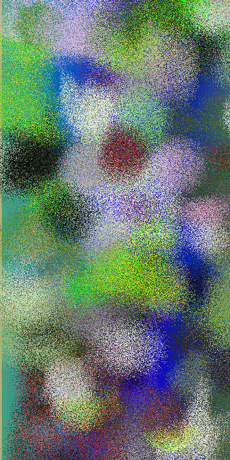Abstract Digital Art - T.1.1554.98.1x2.2560x5120 by Gareth Lewis