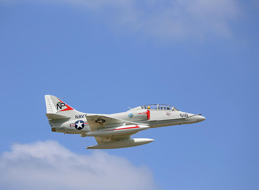 TA-4J Skyhawk Photograph by Paul Fell - Fine Art America