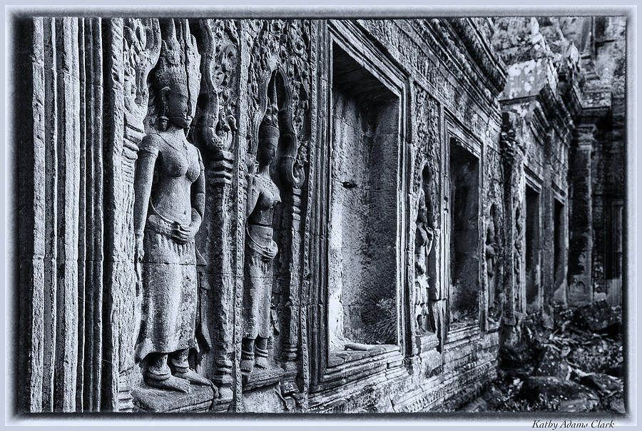 Ta Phrom Cambodia Photograph by Kathy Adams Clark
