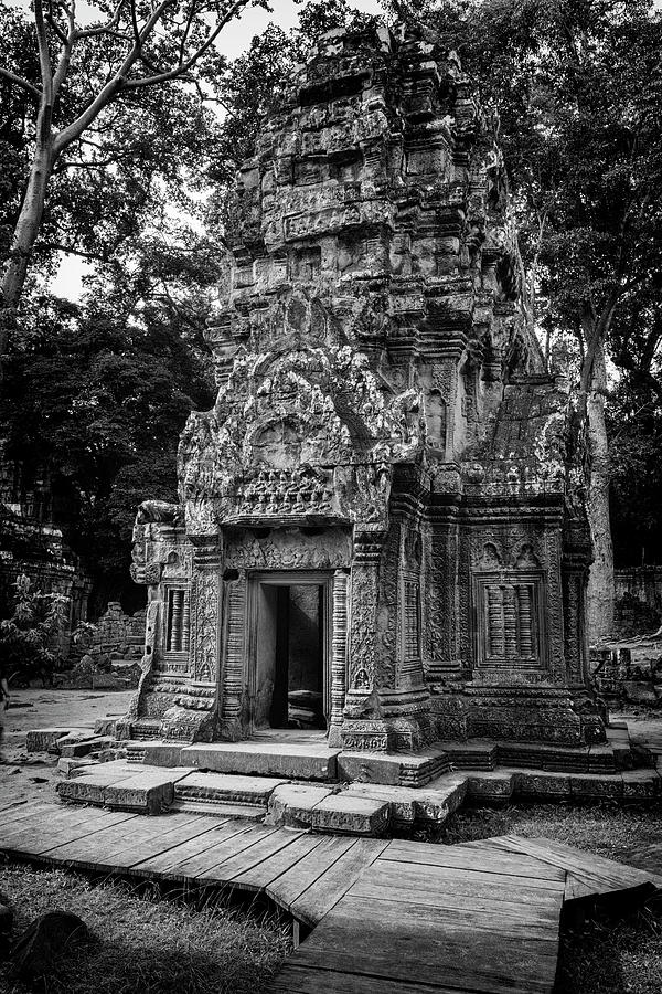 Ta Prohm Temple Tower Photograph by Stephen Stookey