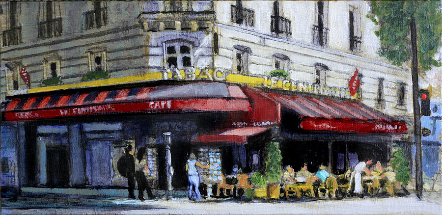 Tabac Painting by David Zimmerman