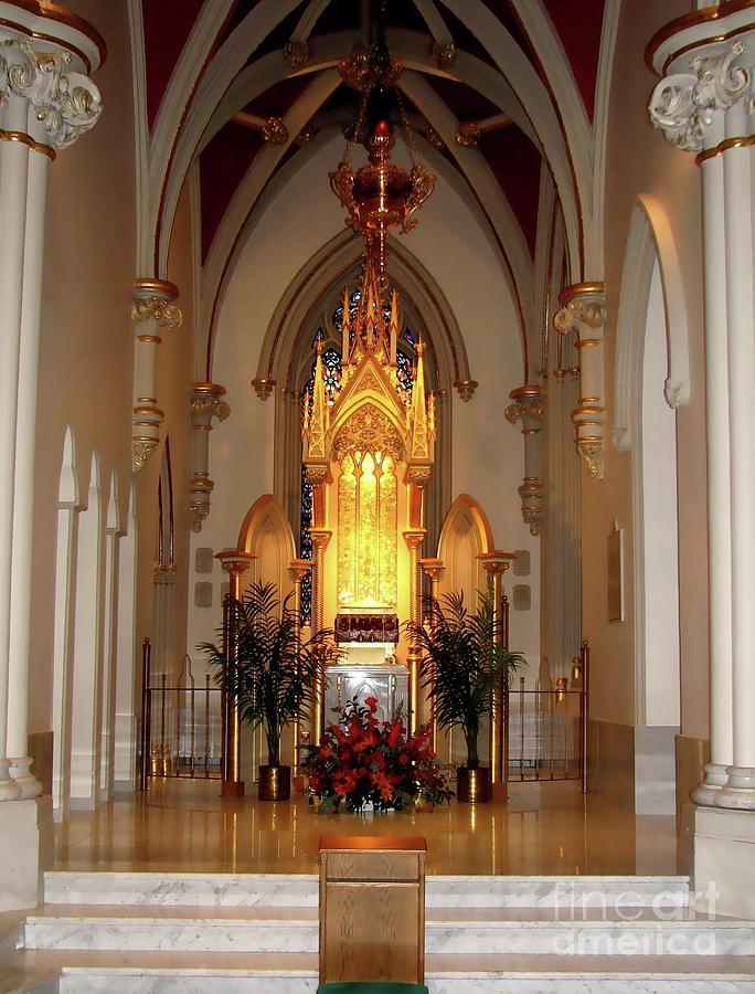 Tabernacle at Saint Josephs Cathedral Buffalo New York Photograph by Rose Santuci-Sofranko
