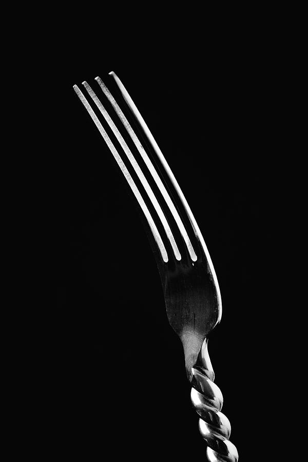 Table Fork Photograph by Garry Gay