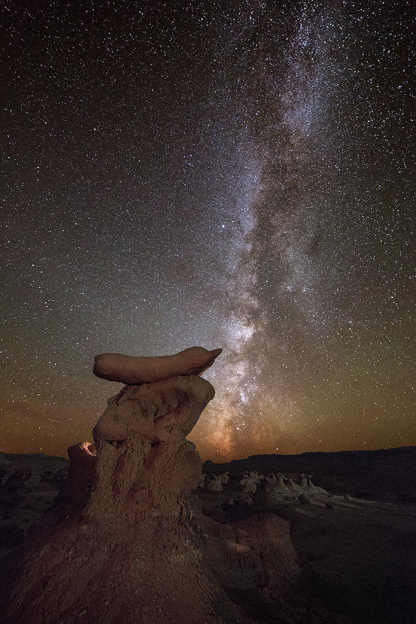 Utah Photograph - Table Top Milky Way by James Bailey