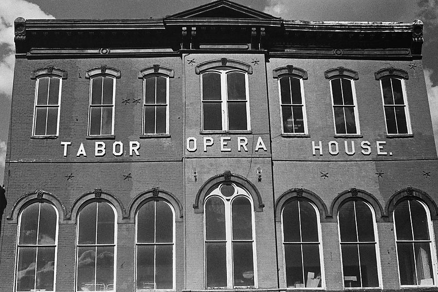 Tabor Opera House 1 exterior Leadville Colorado 1971 Photograph by David Lee Guss