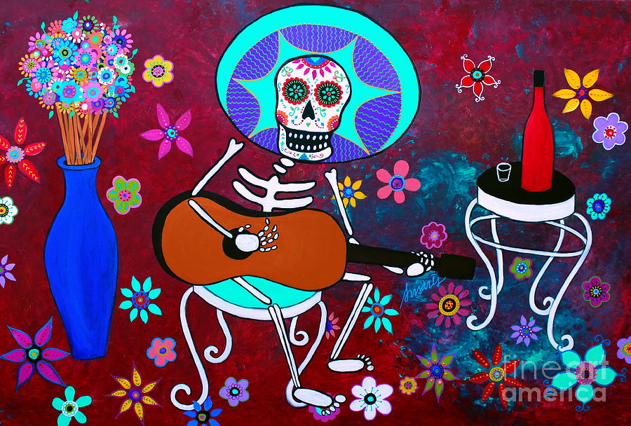Flower Painting - Taco Diablo Serenata by Pristine Cartera Turkus