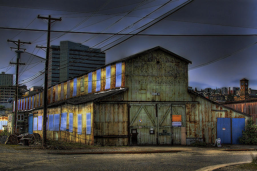 Tacoma Warehouse Photograph by David Patterson