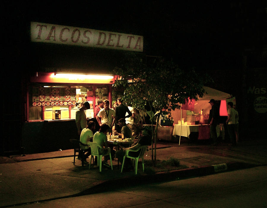 Tacos Delta Photograph by Kareem Farooq