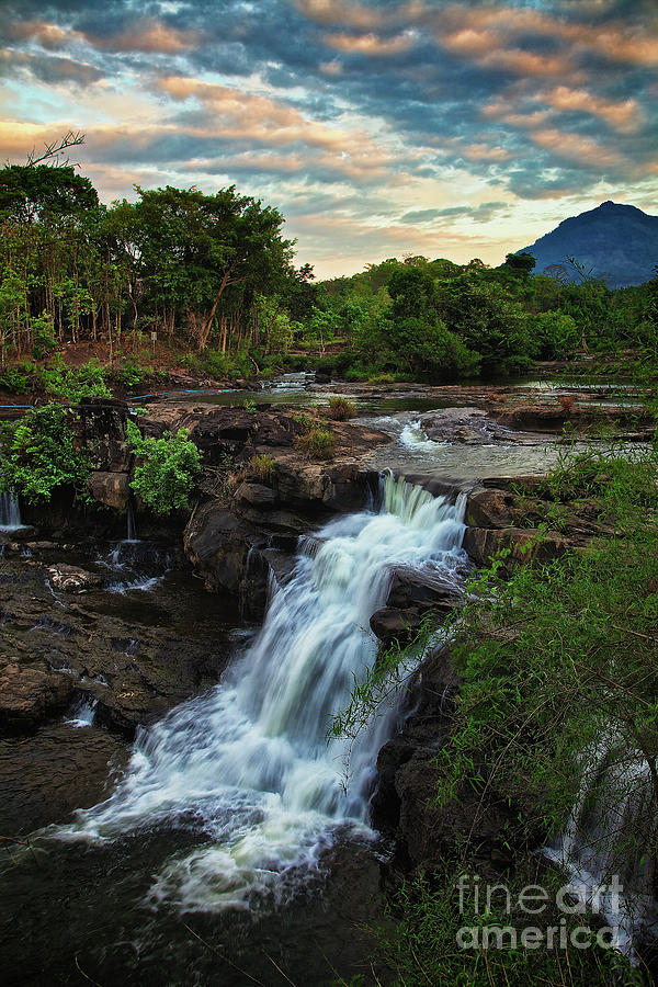 Tad Lo Waterfall, Bolaven Plateau, Champasak Province, Laos Photograph by Sam Antonio