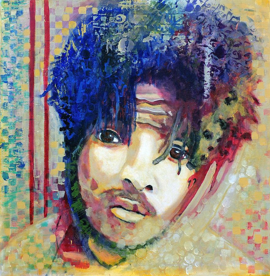 Portrait Painting - Tae Gottem by Milagros Suriano-Rivera Portrait Painting - Tae Gottem by Milagros Suriano-Rivera