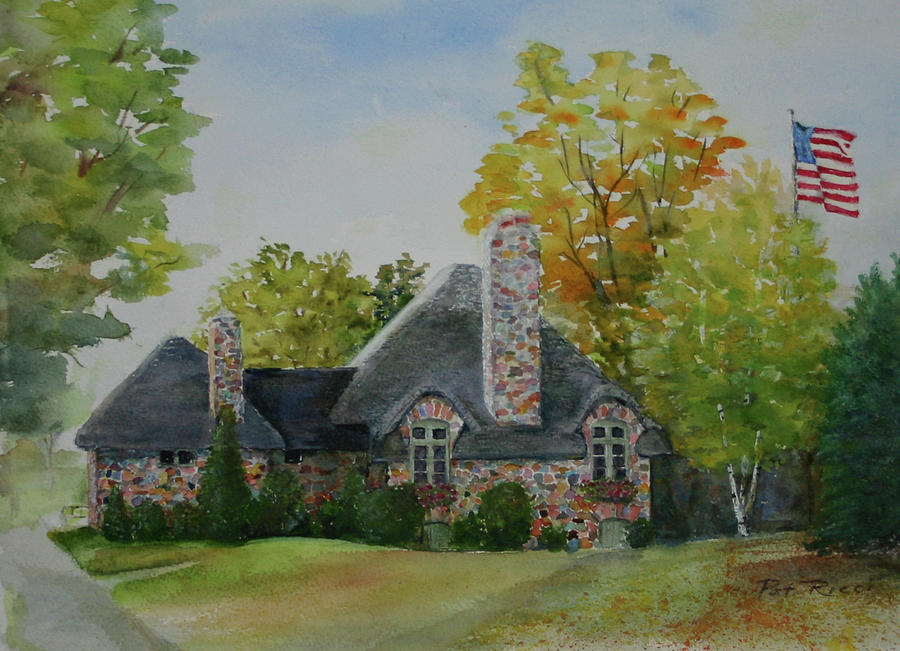 Tagalong Clubhouse Painting by Patricia Ricci