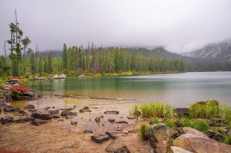 Taggert Lake Grand Teton Photograph by Scott McGuire Taggert Lake Grand Teton Photograph by Scott McGuire