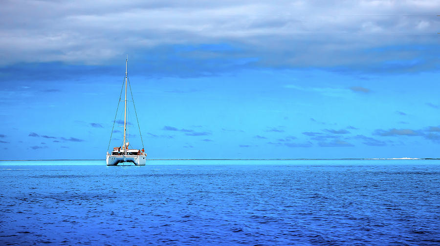 sailboat in tahiti