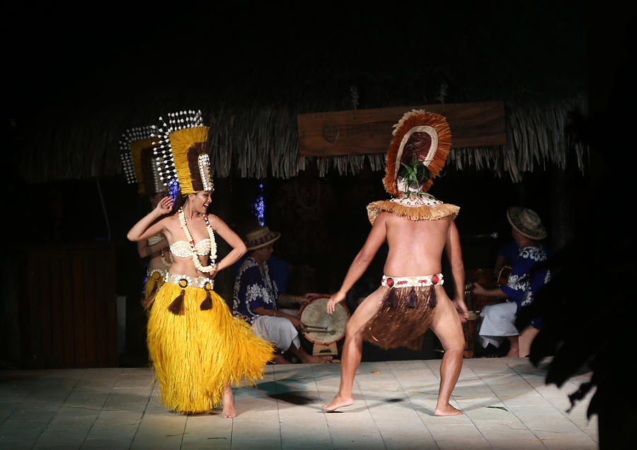 Tahitian Dancers Photograph by Kathryn McBride