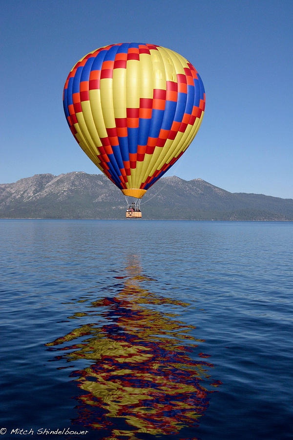 Tahoe Balloon. Photograph by Mitch Shindelbower