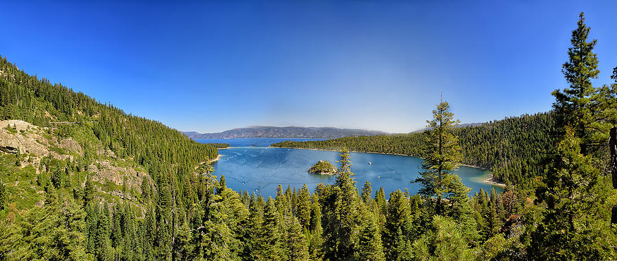 Tahoe moutain view Photograph by Camille Lopez