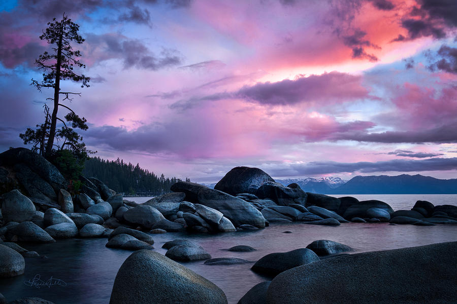 Sunset Photograph - Tahoe Serenity by Renee Sullivan