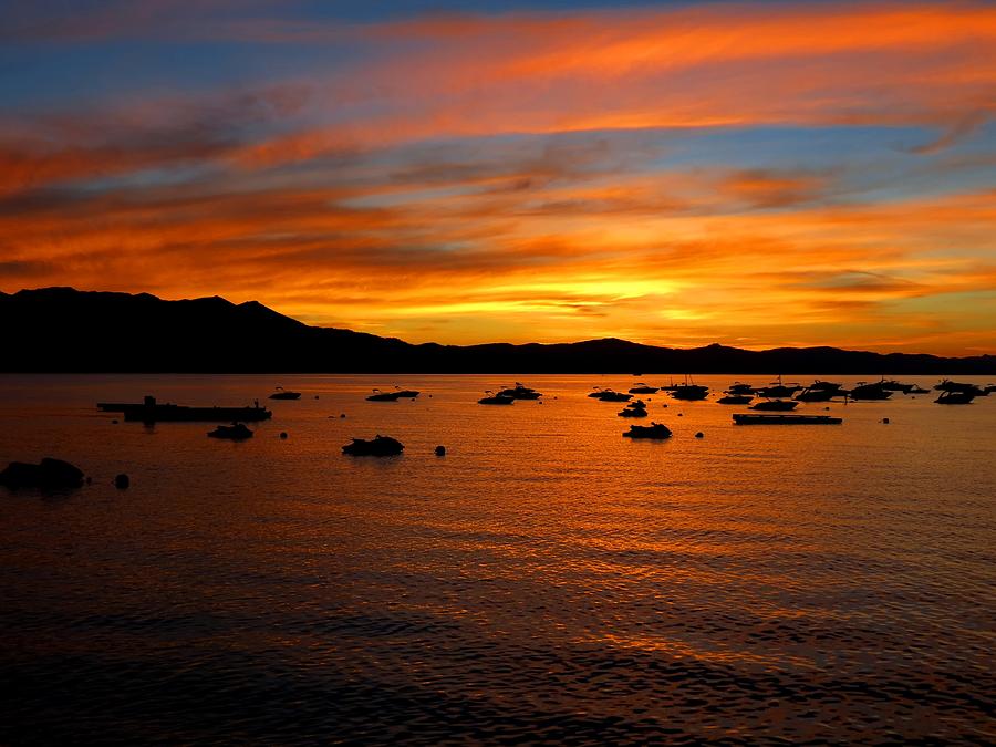 Tahoe Sunset Photograph by Connor Beekman