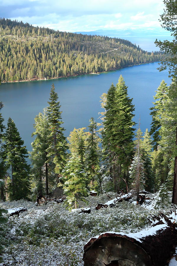Mountain Photograph - Tahoe Winter Prelude by Diane Zucker