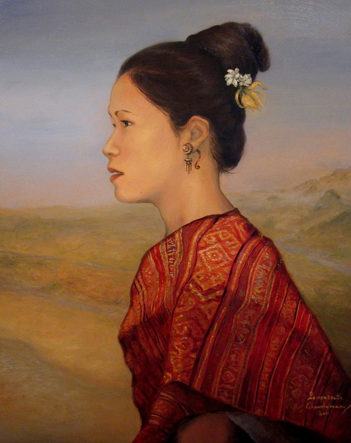 Tai Viengchan Painting by Sompaseuth Chounlamany