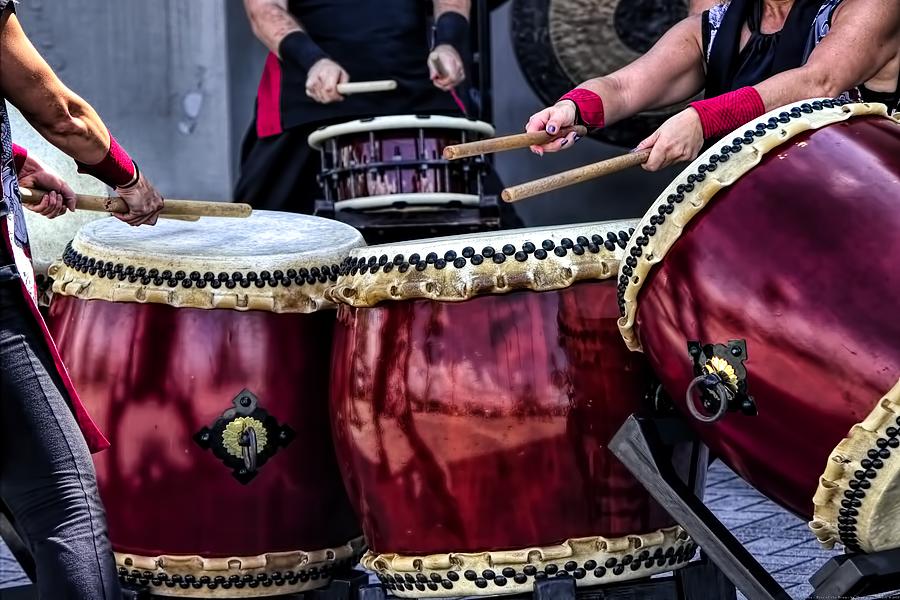 Taiko - Beat of the Drums Photograph by Chrystyne Novack - Pixels