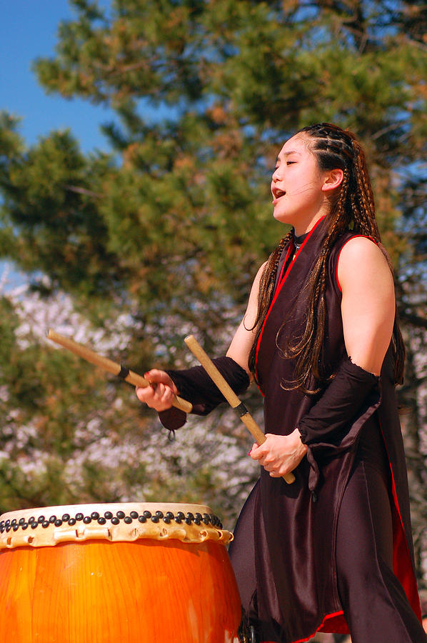 Taiko Drumming Photograph by James Kirkikis