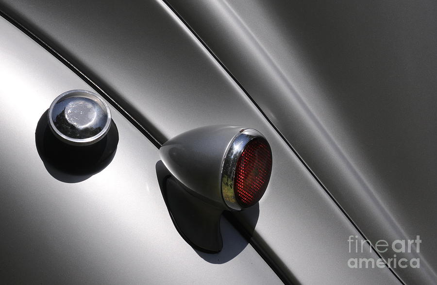 Abstract Photograph - Tail Light Lines by Dan Holm