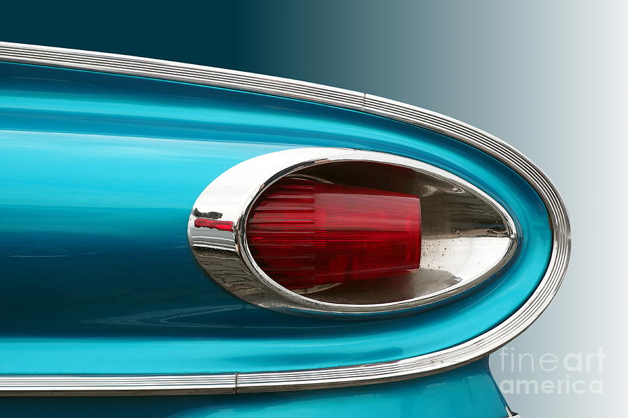 US American Classic Car Taillight Photograph by Beate Gube