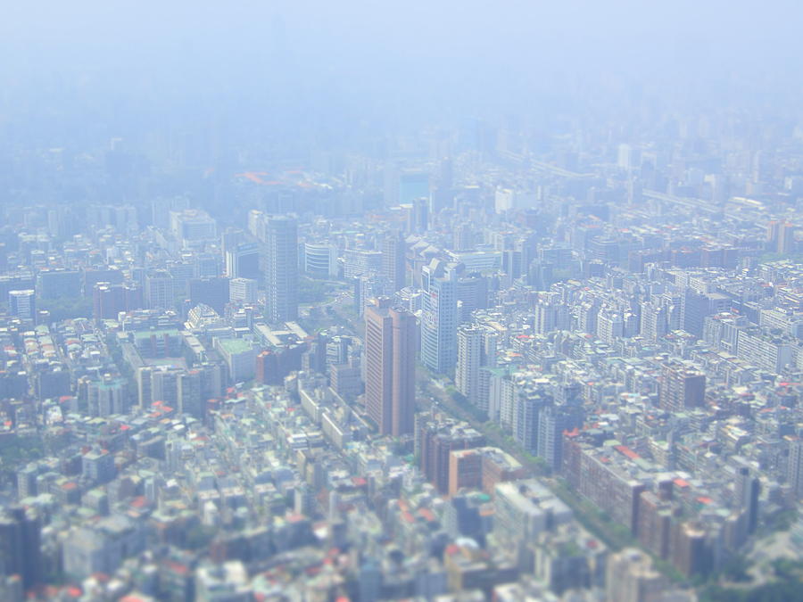 Taipei From The 86th floor Photograph by Lora Louise