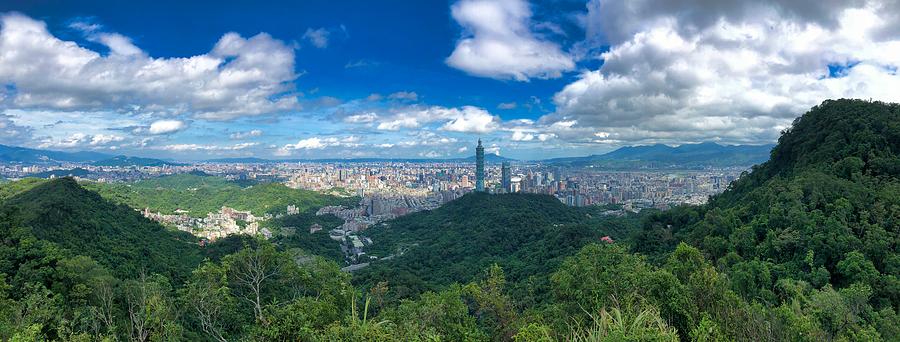 Taipei Panorama Photograph by Brian Eberly