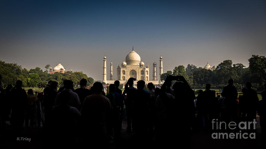 Taj Mahal Agra India Photograph by Rene Triay FineArt Photos