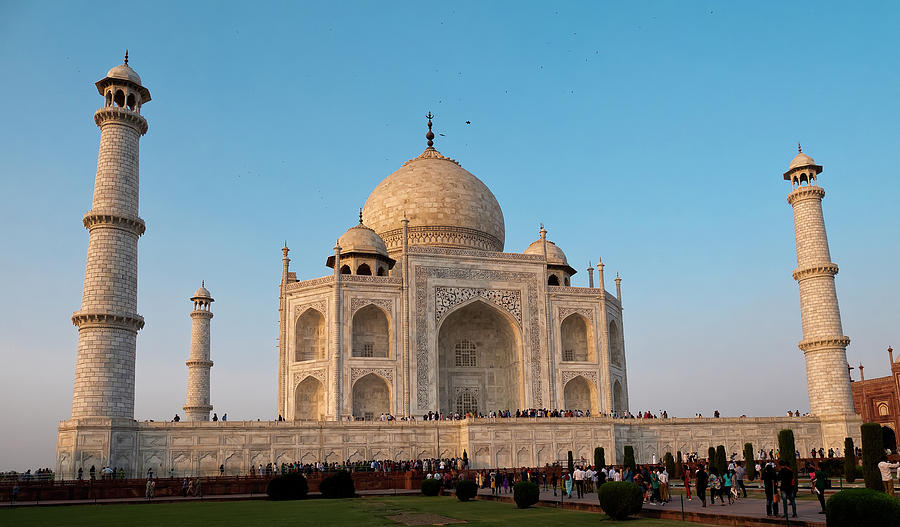 Taj Mahal at Dusk Photograph by Doug Matthews