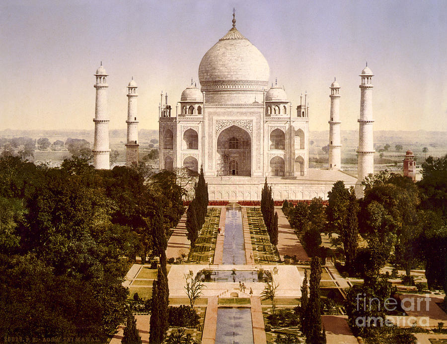Taj Mahal Painting by Celestial Images