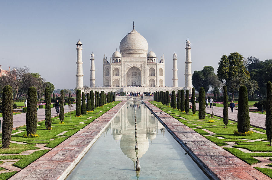 Taj Mahal Photograph by Dennis Kowalewski