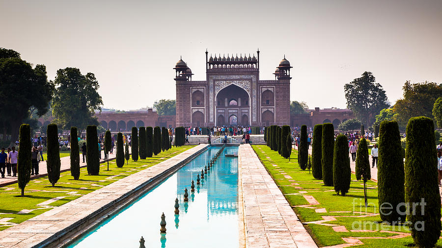 Taj Mahal Main Gate Photograph by Rene Triay FineArt Photos