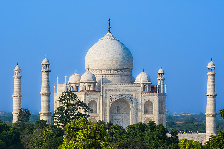Taj Mahal from a distance by Nila Newsom Taj Mahal from a distance by Nila Newsom