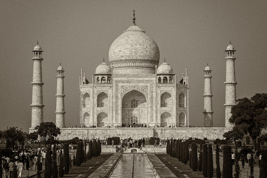 Architecture Photograph - Taj Mahal by Hitendra SINKAR