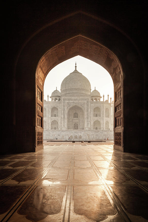 Taj Mahal Mosque View Photograph by Erika Gentry