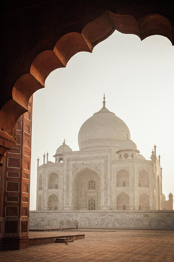 Taj Mahal Mosque View II Photograph by Erika Gentry