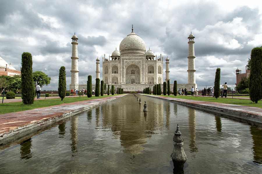Taj Mahal Reflection 2 Photograph By Dan Leffel