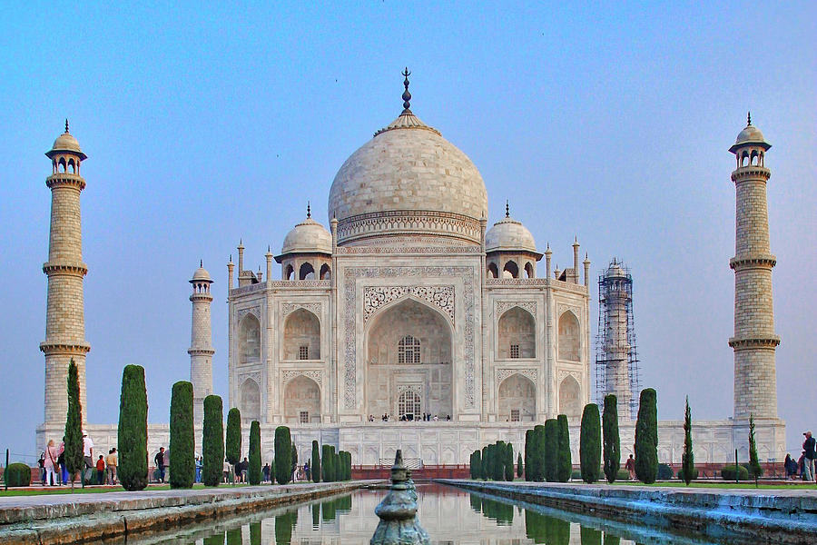 Taj Mahal Reflections Photograph by Colleen Bessel | Fine Art America