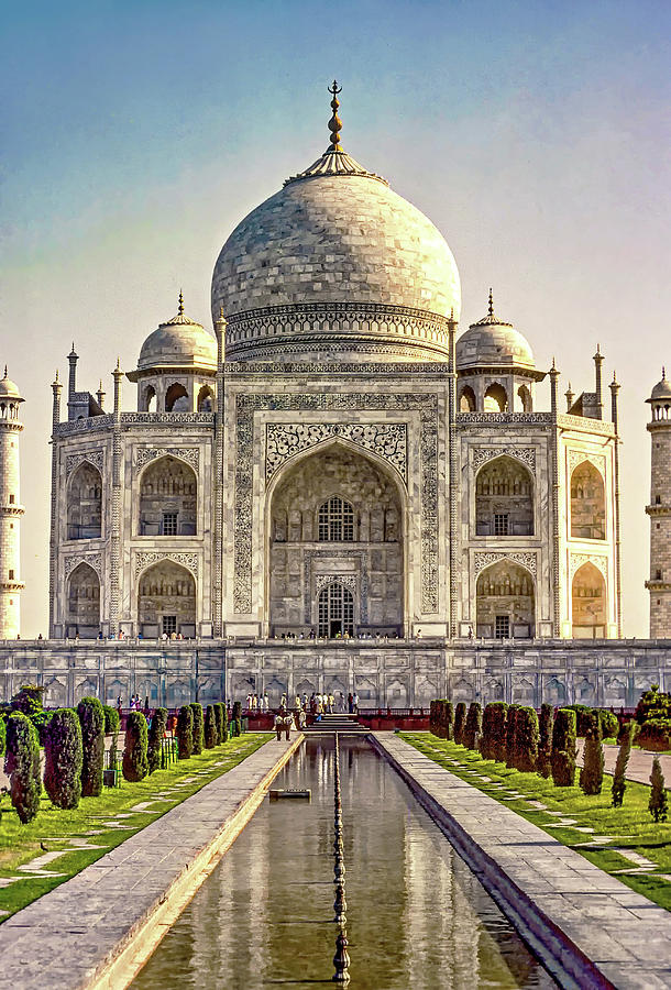 Architecture Photograph - Taj Mahal by Steve Harrington