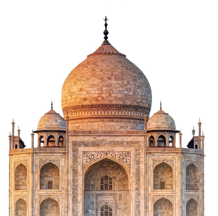 Taj Mahal T Photograph by Ivan Slosar