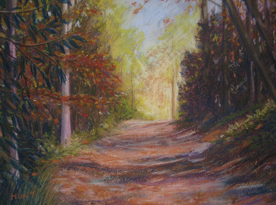 Nature Painting - Take A Hike by Shirley Braithwaite Hunt
