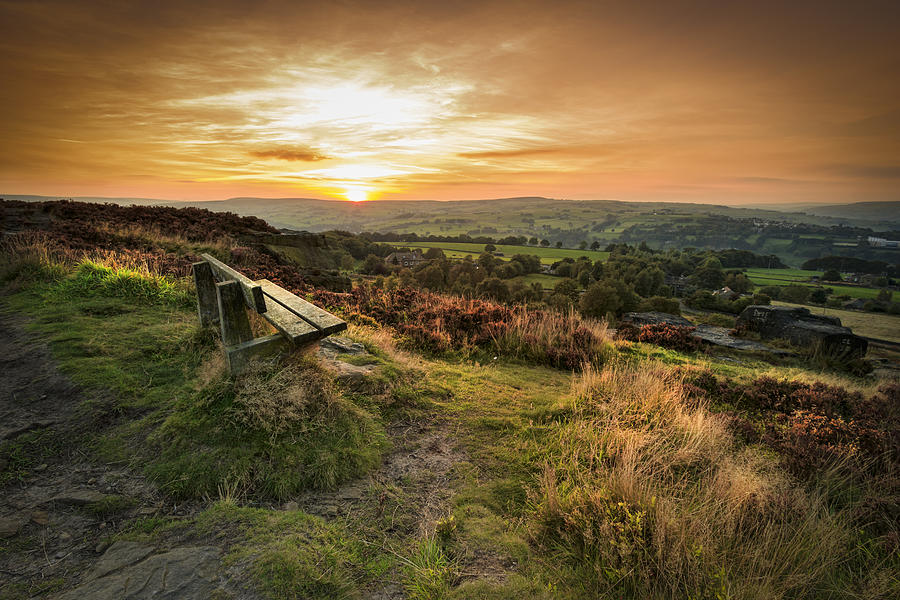 Sunset Photograph - Take a seat by Chris Smith